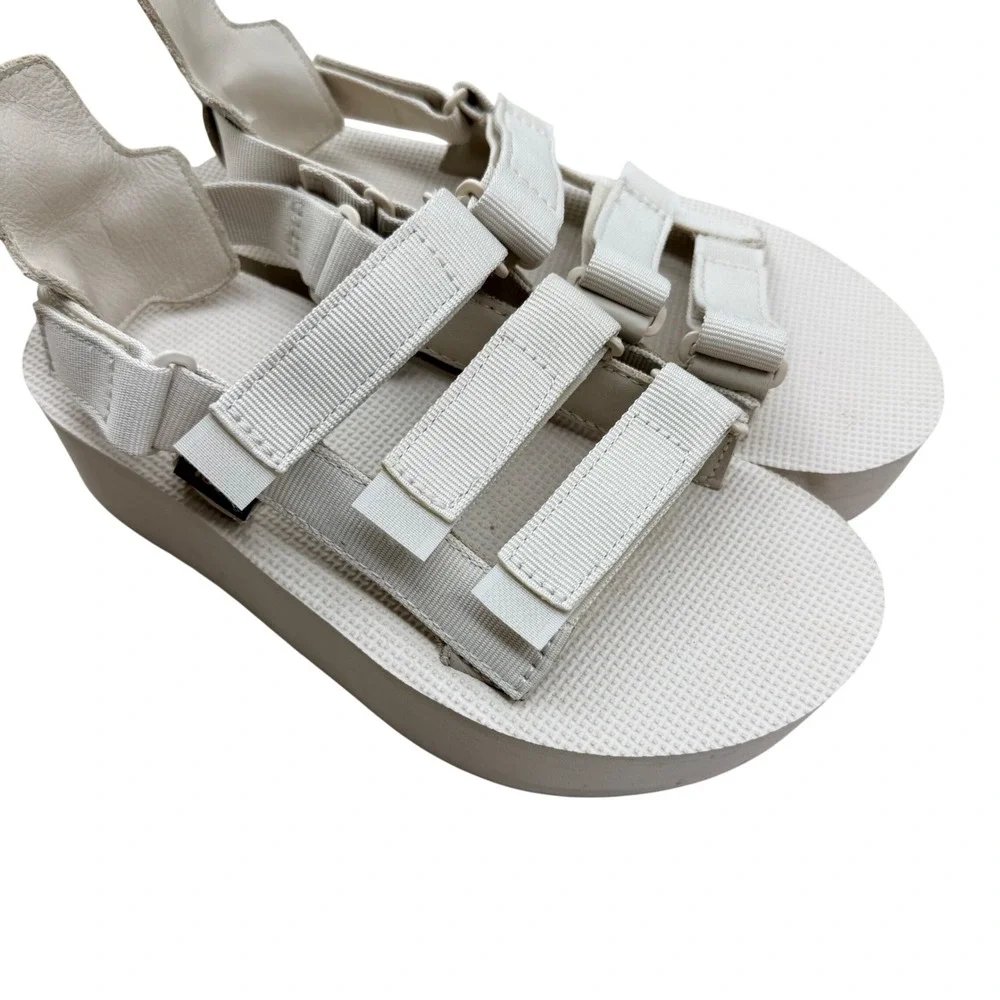 Teva Flatform Universal Sandals Cream Sand Platform 116810 Womens 7